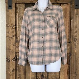 Maurice’s flannel shirt sz M